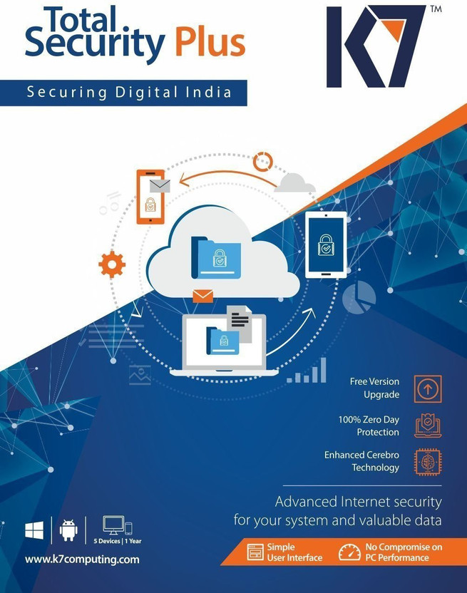 K7 Total Security 5.0 User 1 Year(CD/DVD)