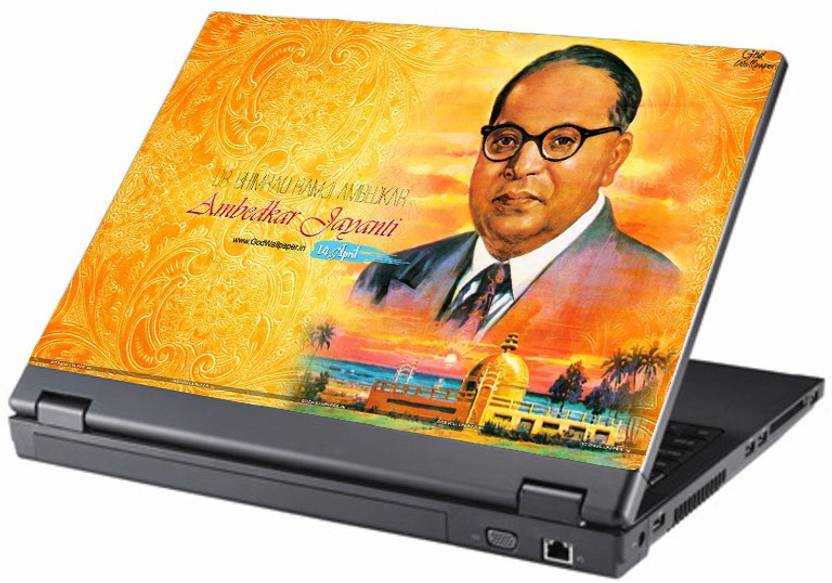 gallery 83 dr ambedkar vinyl laptop skin 15 x 10 vinyl laptop