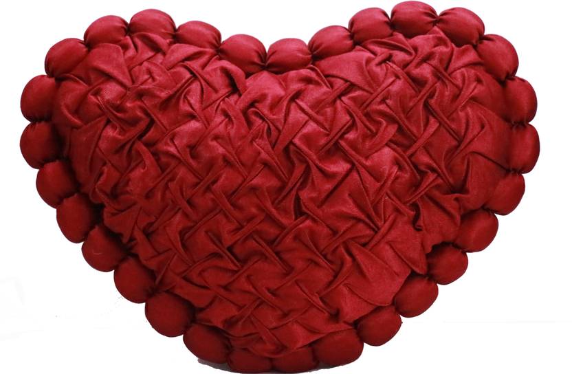 Nirantar Smocked Pillows Pattern Decorative Cushion Pack Of 1