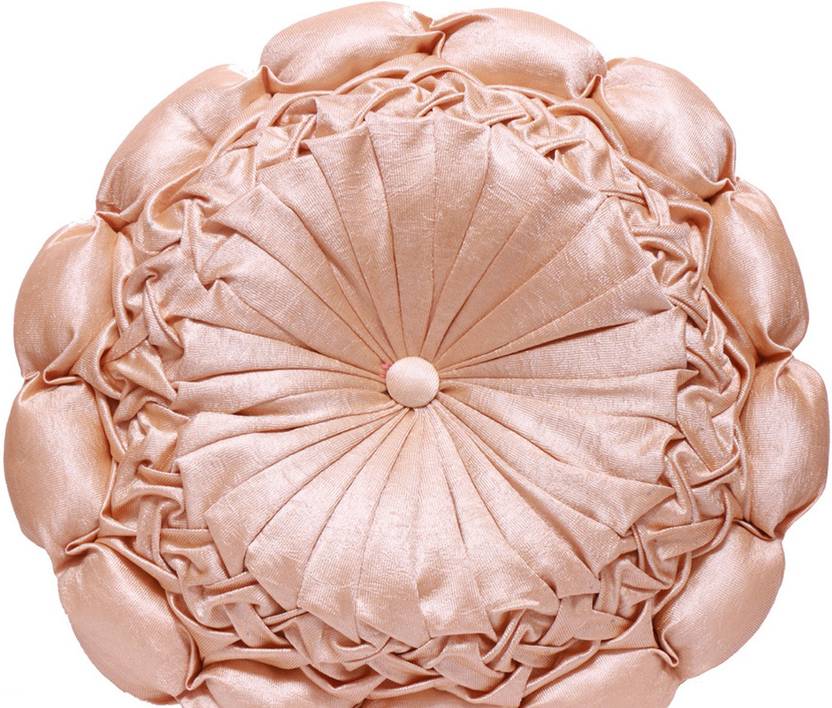 Nirantar Smocked Pillows Pattern Decorative Cushion Pack Of 1