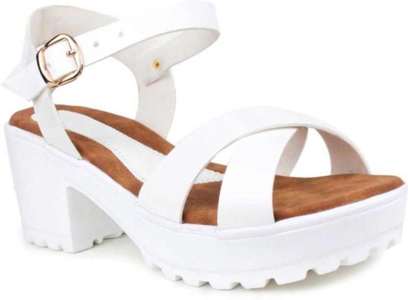 Shoe Cloud Women White Heels - Buy Shoe 