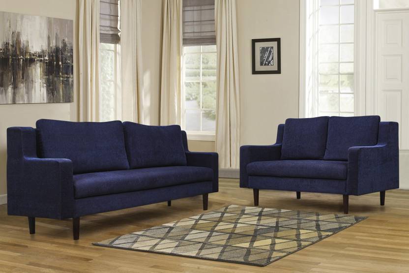 Peachtree Westside Fabric 3 2 Navy Blue Sofa Set Price In India Peachtree Westside Fabric 3 2 Navy Blue Sofa Set
