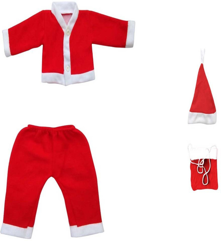 santa dress for new born