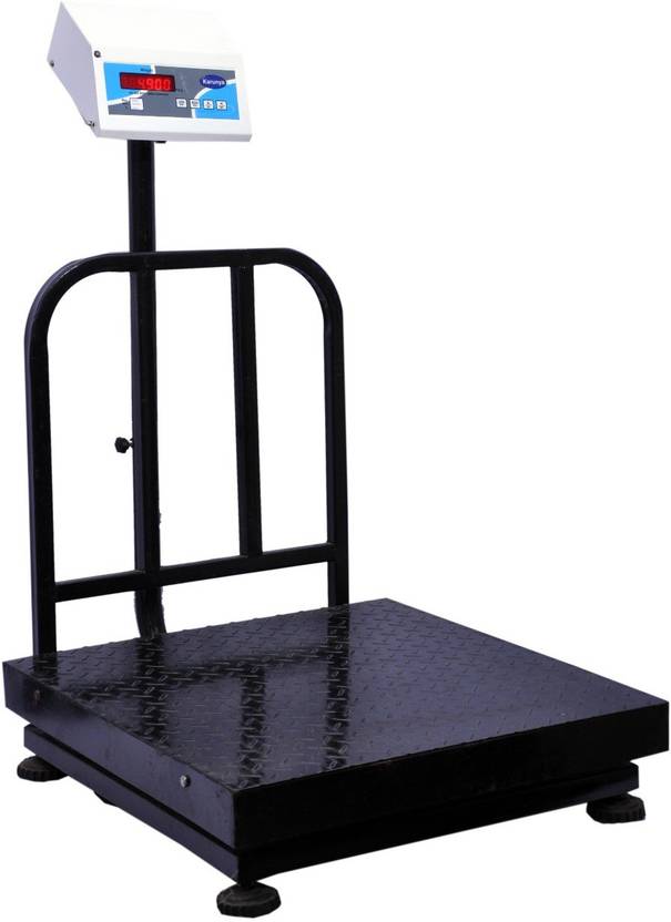 KARUNYA 500KG MS WEIGHING SCALE WITH 600MM*600MM Weighing Scale Price