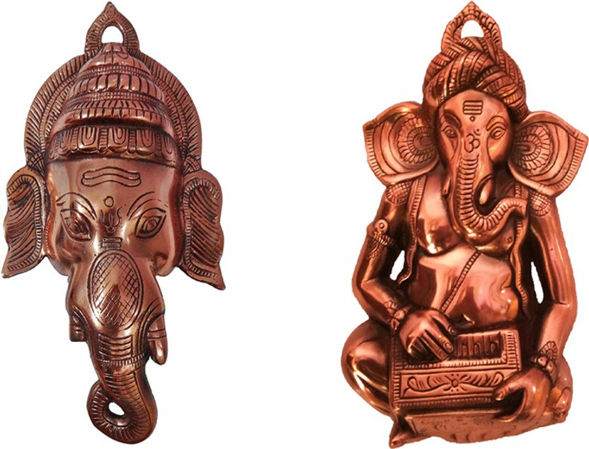 Antiques Ganesha Sculpture Vintage Hindu God Ganesh Statue Temple Murti Cute  Figurine India wester.com.br