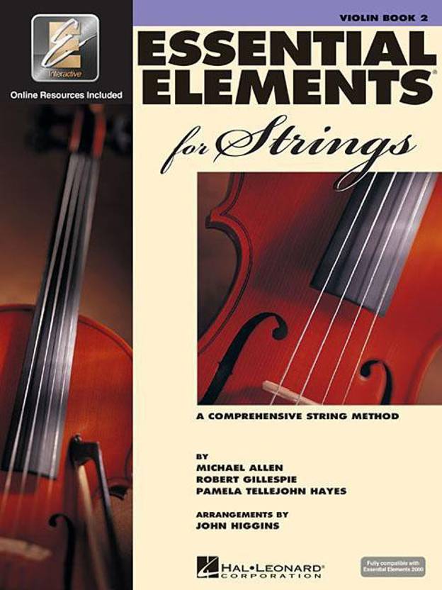 Essential Elements For Strings Book 2 With Eei Violin - 