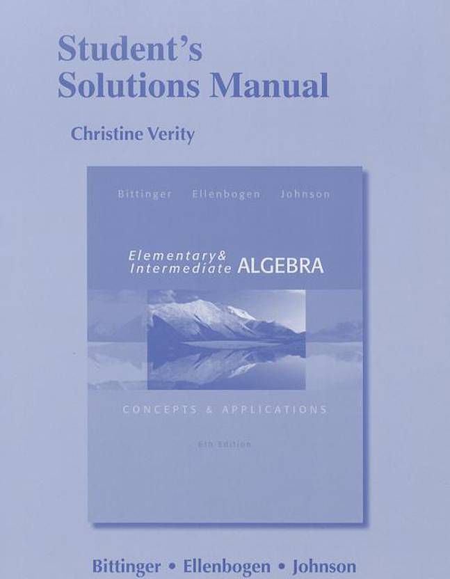 Intermediate Algebra Student Solution Manual