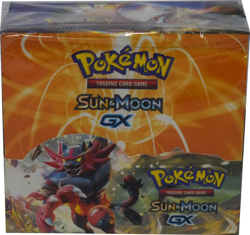 Kiditos Pokemon Tcg Sun Moon Gx Booster Box Pack Of 36