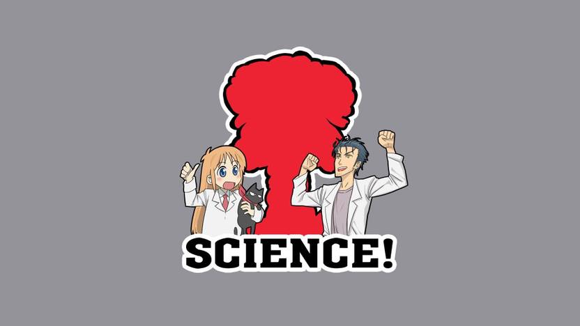 Ashd Anime Anime Nichijou Shinonome Hakase Steinsgate Okabe