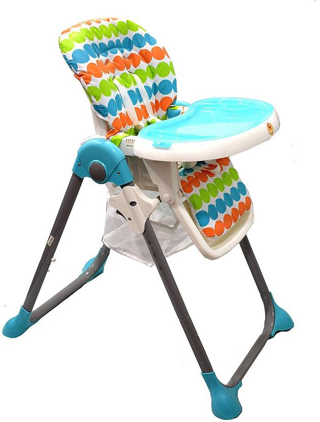Baybee Garnite Adjule High Chair Blue Baby Care S Baybee Garnite Adjule High Chair Blue