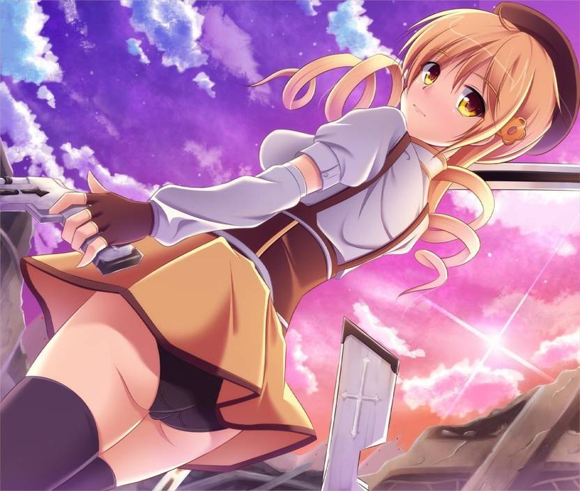 Ashd Anime Anime Hot Pants Uniforms Mahou Shoujo Madoka