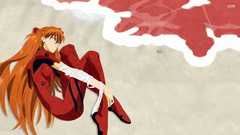 Ashd Anime Neon Genesis Evangelion Asuka Langley Soryu Sea
