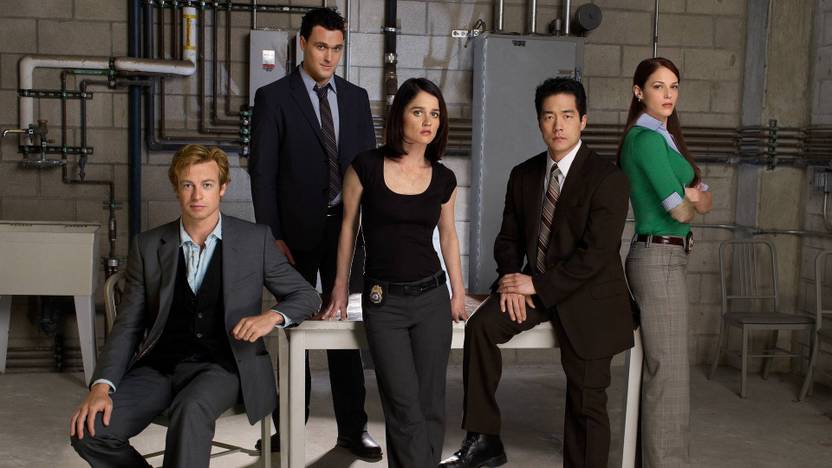 TV Show The Mentalist Tim Kang Teresa Lisbon Robin Tunney Patrick Jane ...