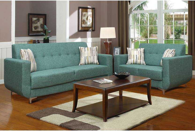 Peachtree Fiesta Sofa Set Fabric 3 2 Green Price In India Peachtree Fiesta Sofa Set Fabric 3 2 Green