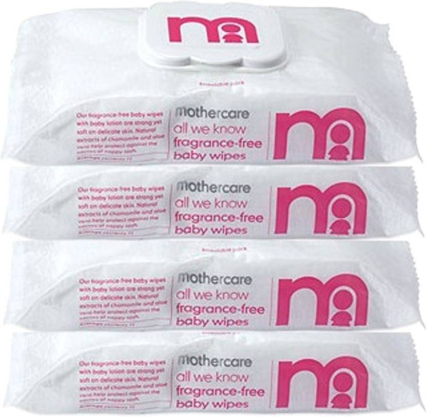 Mothercare All We Know Fragrance Free Baby Wipes 72 Wipes Price