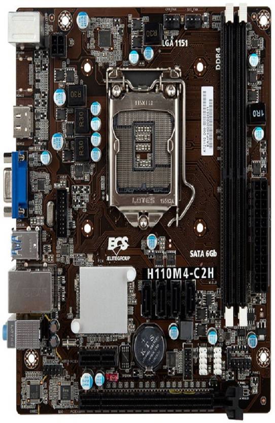 Ecs H110m4 C2h Motherboard Ecs Flipkart Com
