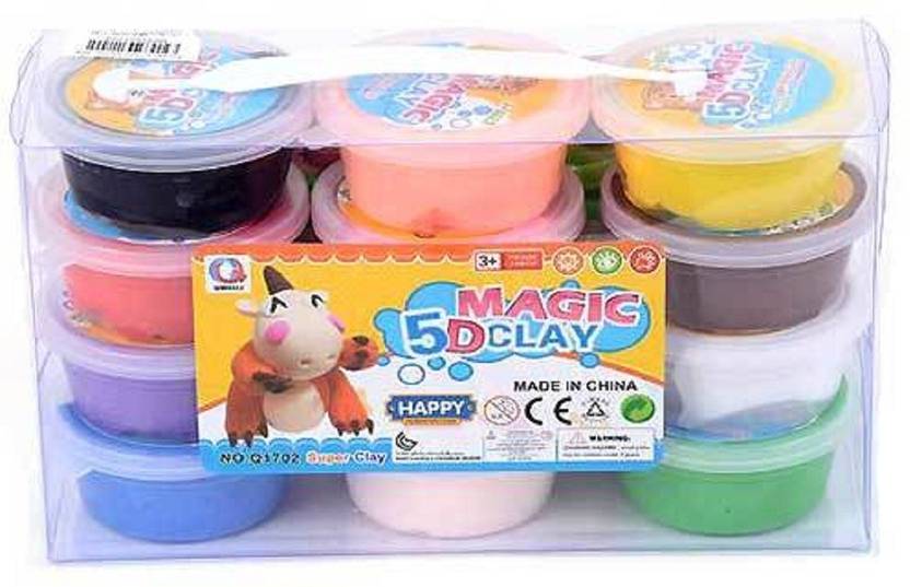 Ancientkart New Soft Bouncing Magic Clay Putty Play Doh Multicolor Toy