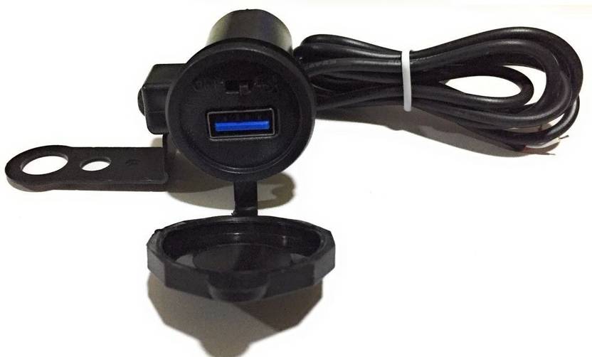 Andride Mobile USB Charger For (Scooty All Type) 12 A Bike Mobile