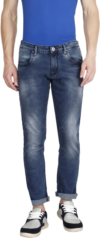 RICK ROGUE Slim Men Blue Jeans - Buy 