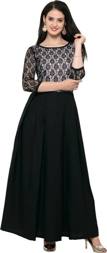 Party wear dress on flipkart cheap