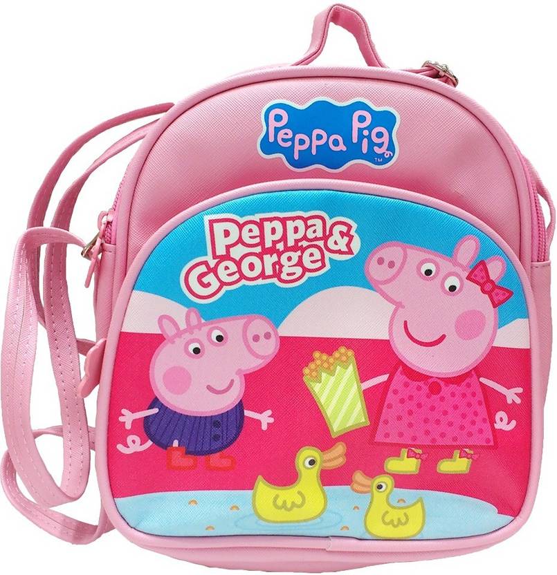 My Baby Excel Peppa Pig George Pink Bag Waterproof Sling