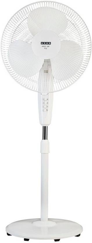 Usha Misty Air Icy 3 Blade Pedestal Fan Price In India Buy Usha