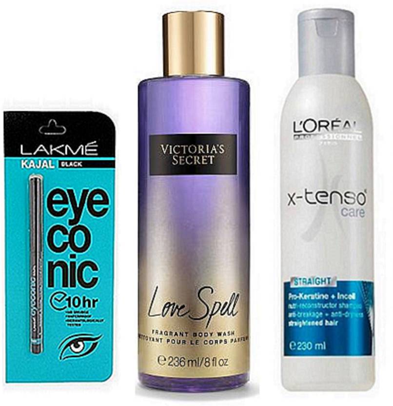 L Oreal Paris X Tenso Care Shampoo Lakme Eyeconic Kajal