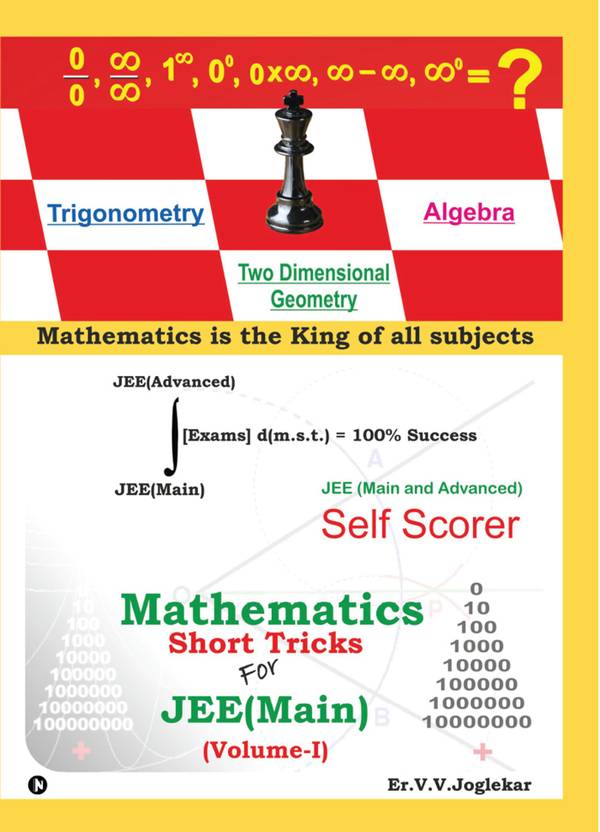 Mathematics Short Tricks For Jeemain Volume I Buy - 