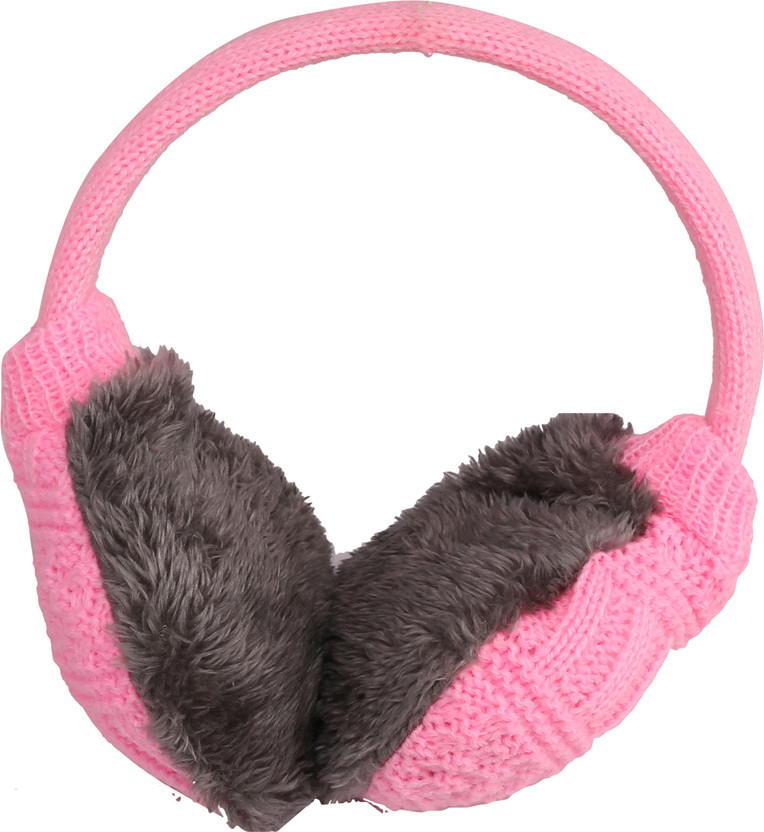 Nice Caps Girls Adjustable Knit Padded Winter Earmuffs Accessories