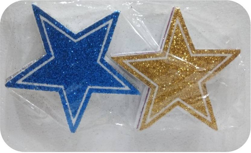 Shreeji Decoration 6 Pc Thermcol Design Large Star Useful In Art