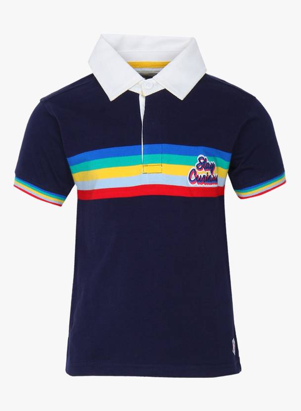 Nautinati Boy S Solid Embroidered Cotton T Shirt Price In India Nautinati Boy S Solid Embroidered Cotton T Shirt