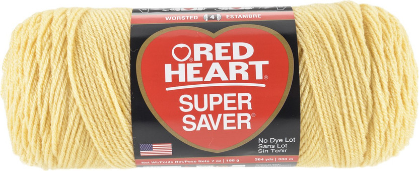Cornmeal RED Heart Super Saver Yarn