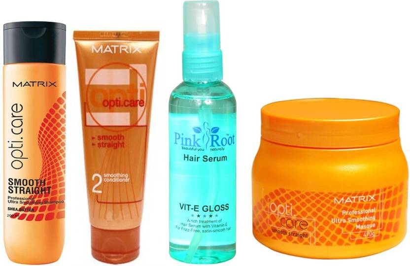 Pink Root Hair Serum With Matrix Opticare Shampoo Mask And