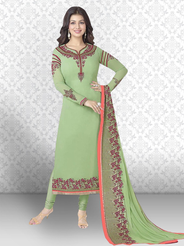 Divastri Poly Georgette Embroidered 