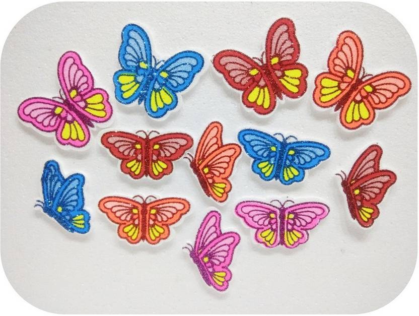 Shreeji Decoration 12 Pc Thermcol Butterfly Art Craft