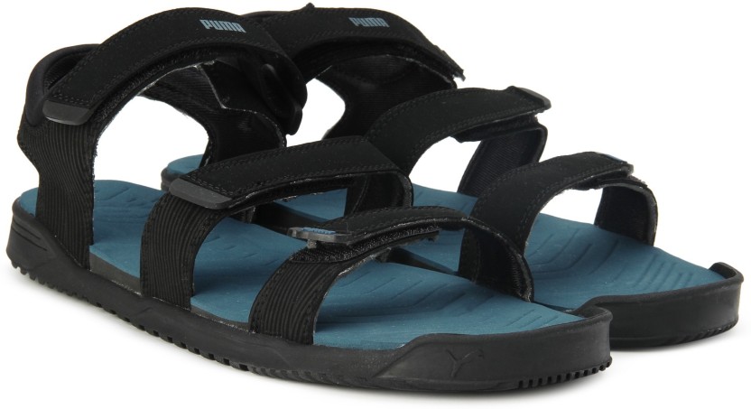 puma men blue sports sandals