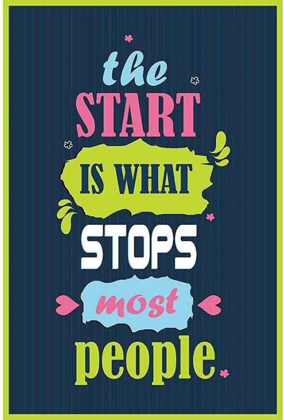Pw Original Quotes Decorative Wall Poster 13 19 Inches Matte