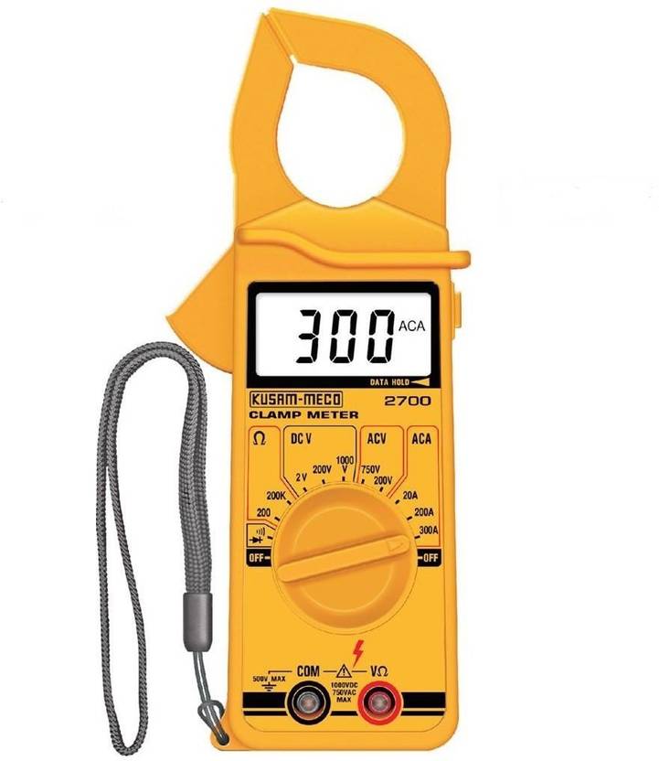 Kusammeco KM 2700 Clamp Meter Digital Multimeter Price in India Buy