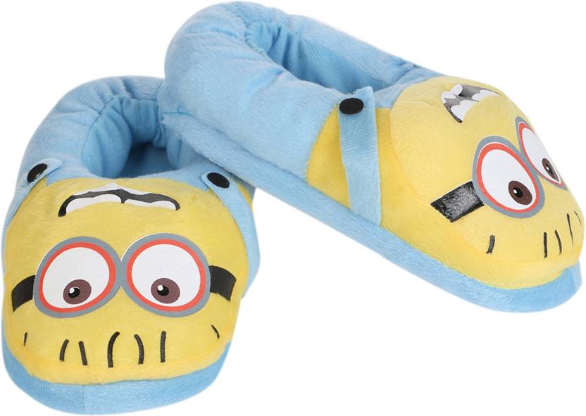 Cason Minion Slippers Plush Soft Bedroom Loafers Shoes