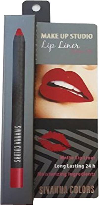 Sivanna Colors Makeup Studio Matte Lip Liner Color Fit Price In