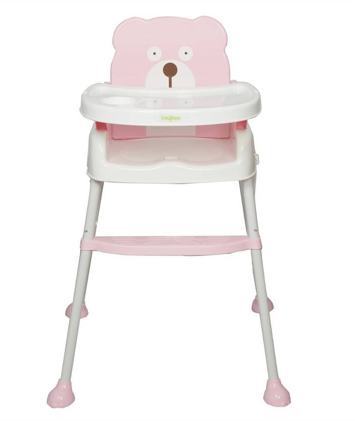 Baybee 5 In 1 Smart And Convertible High Chair Baby Feeding Baybee 5 In 1 Smart And Convertible High Chair Baby Feeding Pink