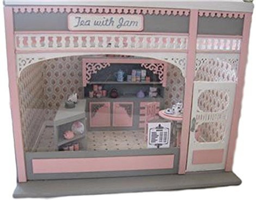 Doll house miniature furniture and miniatures appliances living room home decors