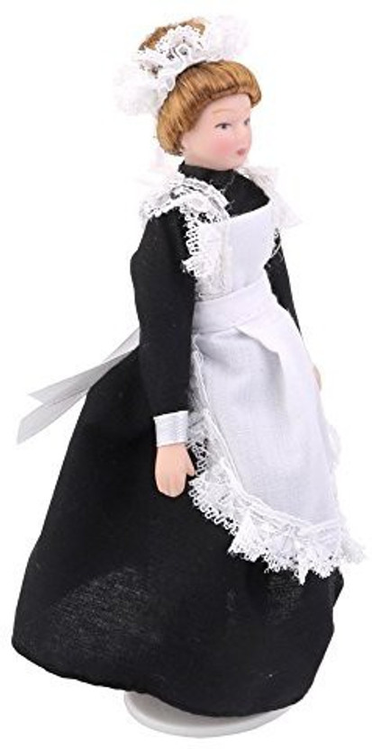 Miniature Model Stand for 1//12 Dollhouse Figures Doll Clothes Holder Black