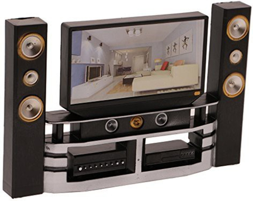 Sofa Cushions Furniture for Barbie Doll House Room Hi-Fi TV Theater Cabinet