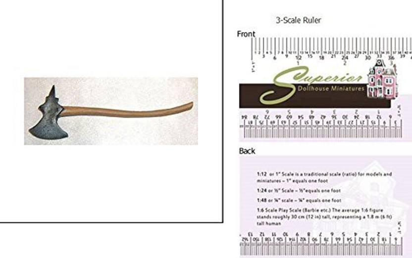 Rubie/'s Costume Co Metal Battle Axe Earrings Costume