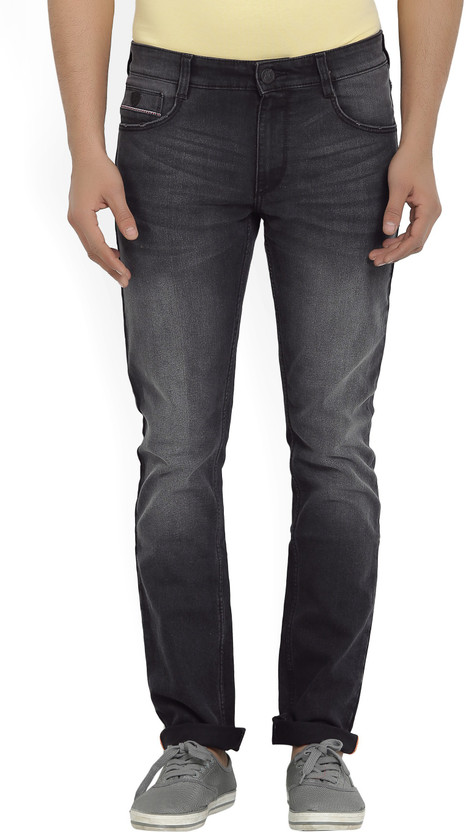 John Players Skinny Men Black Jeans 