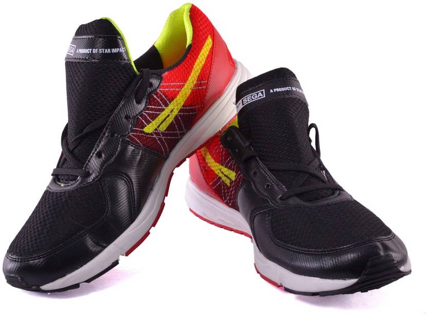 Sega Star Impact 3 D RED SHOES Running Shoes For Men Buy Sega Star