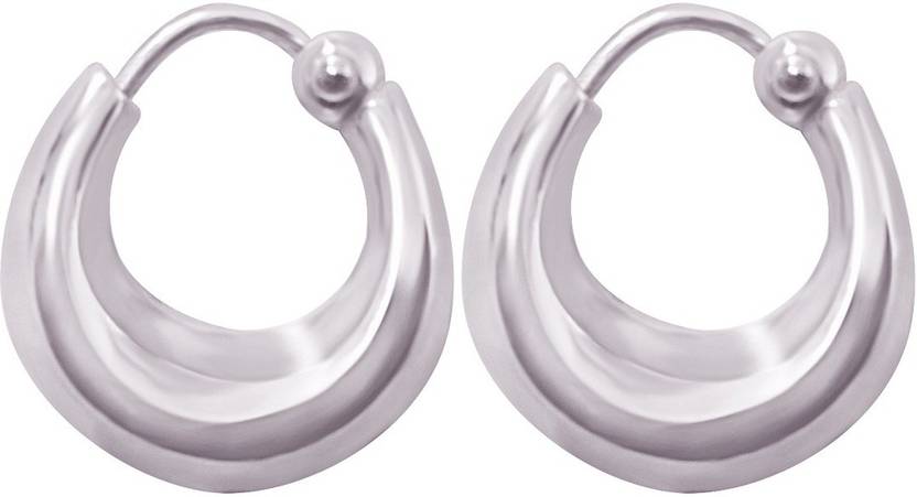Flipkart Mj 925 Salman Khan Look Kaju Bali Sterling Silver Mj 925 Salman Khan Look Kaju Bali Sterling Silver Hoop Earring