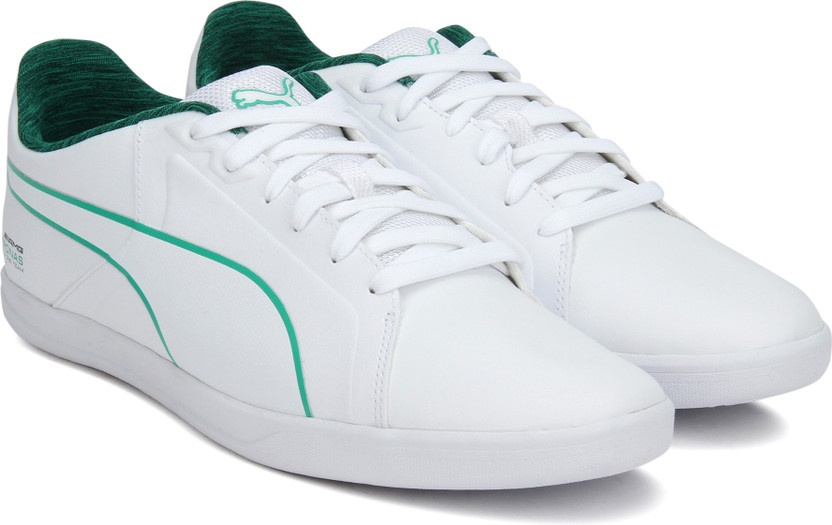 puma mamgp court white sneakers