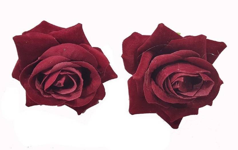 Confidence Flower Hair Clips Pins For Party Wear Girls